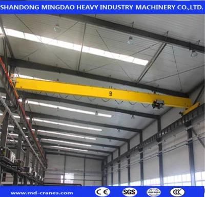 Euro Design Single Girder Overhead Crane 3 Ton 5 Ton 10 Ton for Steel Structure Workshop