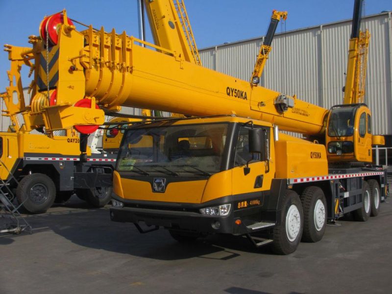Qy50ka New 57.7m Boom 50t Hydraulic Mobile Crane Sales