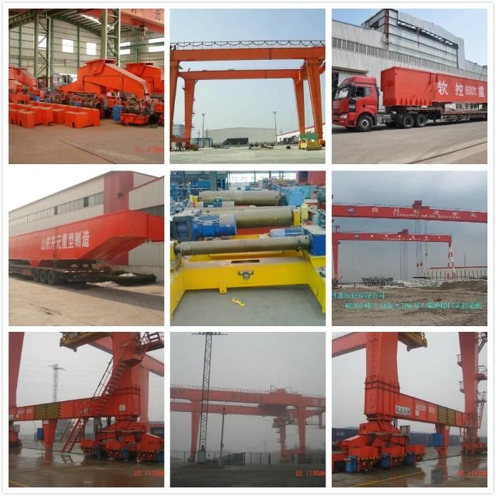 25t Factory Outlet Semi-Gantry Crane with Reasonable Price