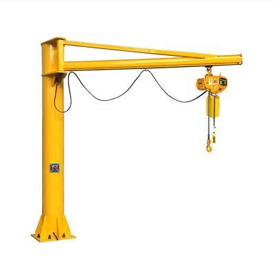 Standing Pillar 1000kg Chain Hoist Jib Crane