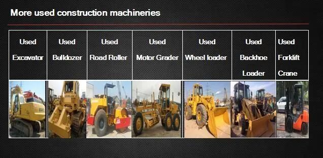 Used Cat 420f Backhoe Loader, Secondhand Caterpillar 420f Skid Steer Loader with High Quality in Low Price