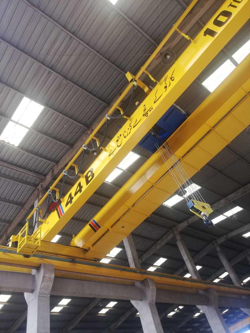 16ton Single Beam Overhead Crane with Electric Hoist