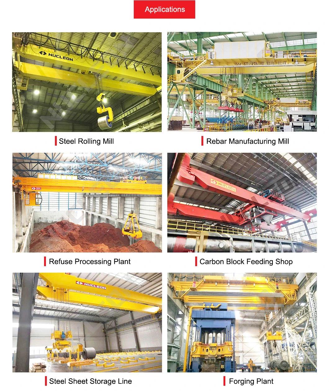 CE Certified Nucleon High Performance 30 Ton Double Girder Eot Crane