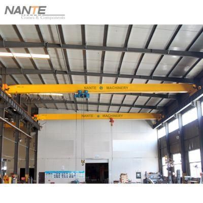 Single Girder Low Head Room Viaduct Driving Overhead Cranes