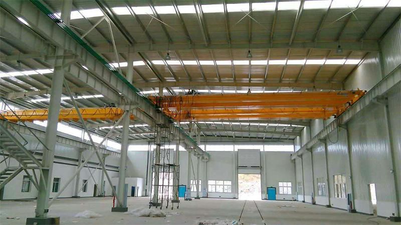 16ton Single Beam Overhead Crane with Electric Hoist