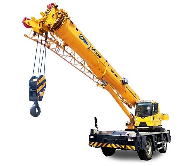 XCMG Hot Sale Construction Cranes Xcr30 Brand New 30 Ton Hydraulic Mobile Rough Terrain Crane