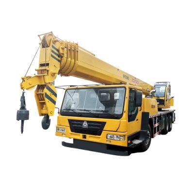 China Brand Crane Truck Supplier 24 Ton Truck Crane Flatbed Truck Mounted Crane