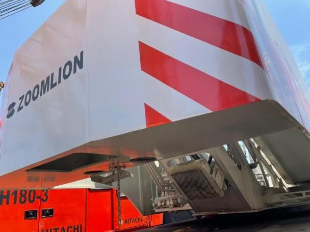 Used Truck Crane Zoom Lion Qy50d 50 Tons