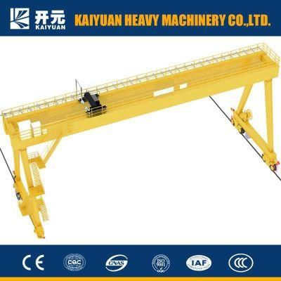Factory Outlet Double Beam Gantry Crane with Hook