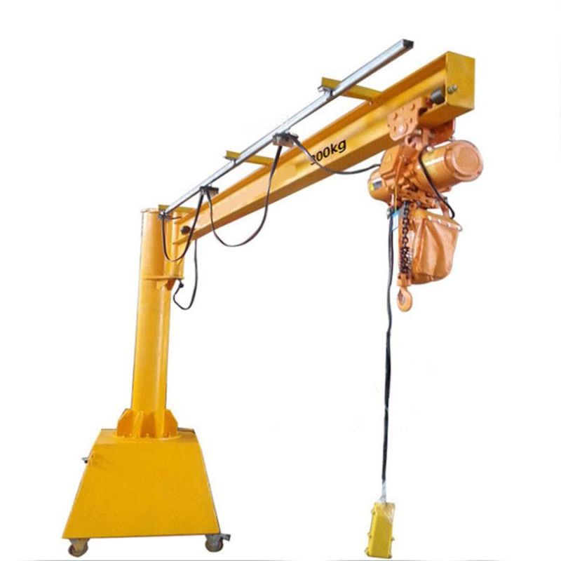 Single Column Swing 1t Jib Cantilever Crane Lifting Equipment on Sale