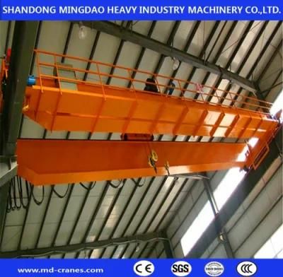 Mingdao Crane Brand Double Girder Overhead Crane for Glass Factory Production Workshop