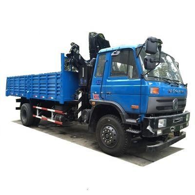 Cheap Price 5tons 6tons 4X4 off Road Knuckle Boom Truck Crane with Folding Arm
