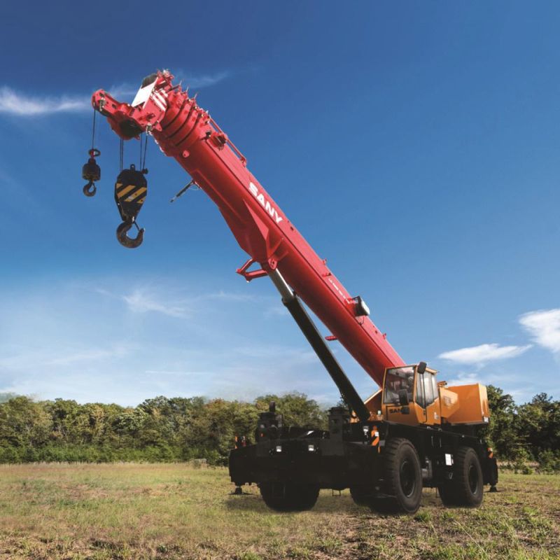 90t Rough Terrain Crane Src900c Cranes Factory Price