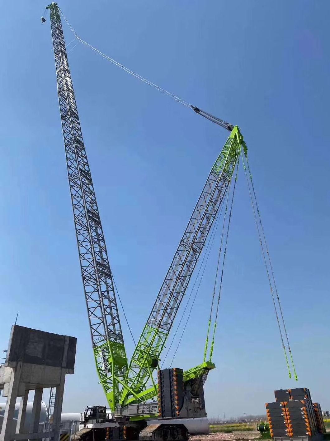 Zoomlion 110 Ton Crawler Crane in Tanzania