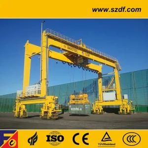 Portable Rubber Tyre Container Gantry Crane -Rtg Crane