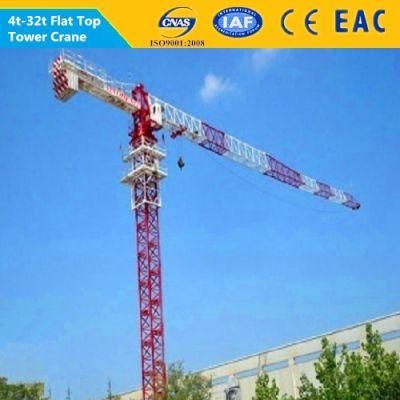 10t Topless Topkit Hammerhead Luffing Tower Crane Max Jib 60m