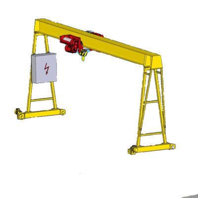 5t Single Girder Electric Gantry Crane Portal Crane