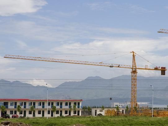 25ton Chinese Heavy Duty Luffing Tower Crane T8030-25u