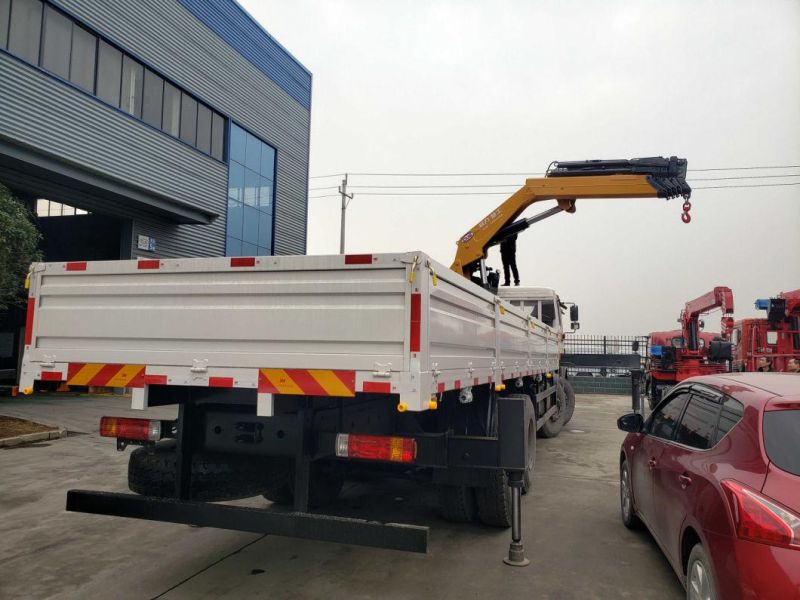 North Benz 8*4 14 Tons Folding Truck Mounted Crane for Sales