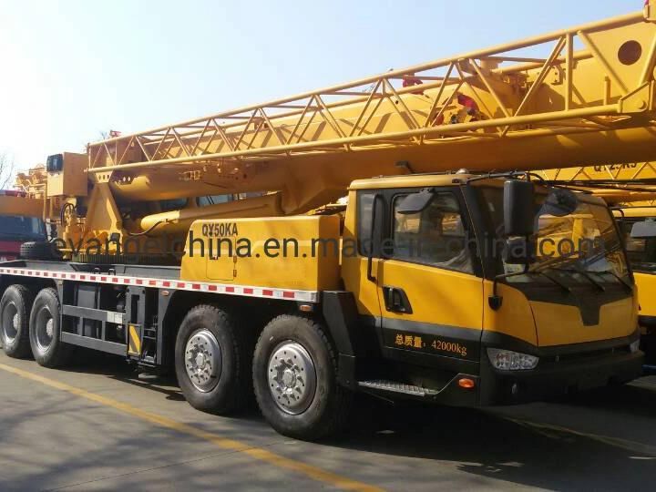 50 Ton Hydraulic Truck Crane Qy50ka with Spare Parts