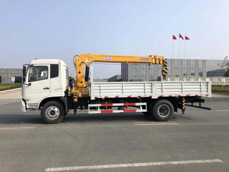 China Factory Supply Clw 4X2 2-8ton Truck Mounted Crane