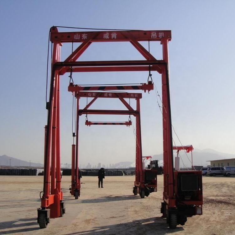 40 Ton Container Crane China Wecan Jd400 Claw Crane Machine