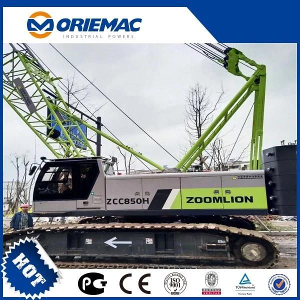 New Zoomlion 55ton Lattice Boom Crawler Crane Zcc550h-1