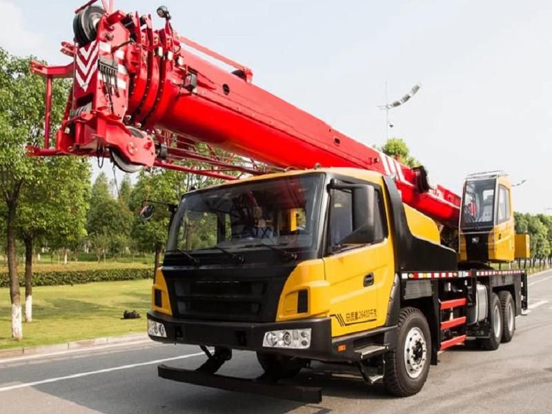 China New Stc250c 25 Tons Small Hydraulic Sensitive Load 25 Ton Lifting Capacity Mobile Truck Crane