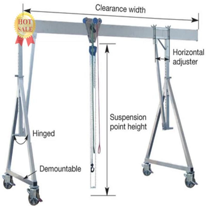 Stable Quality 8t Mobile Gantry Crane with Wide Varieties