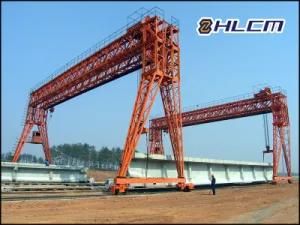 Gantry Crane (HLCM-12) Used for Precast Yard with SGS