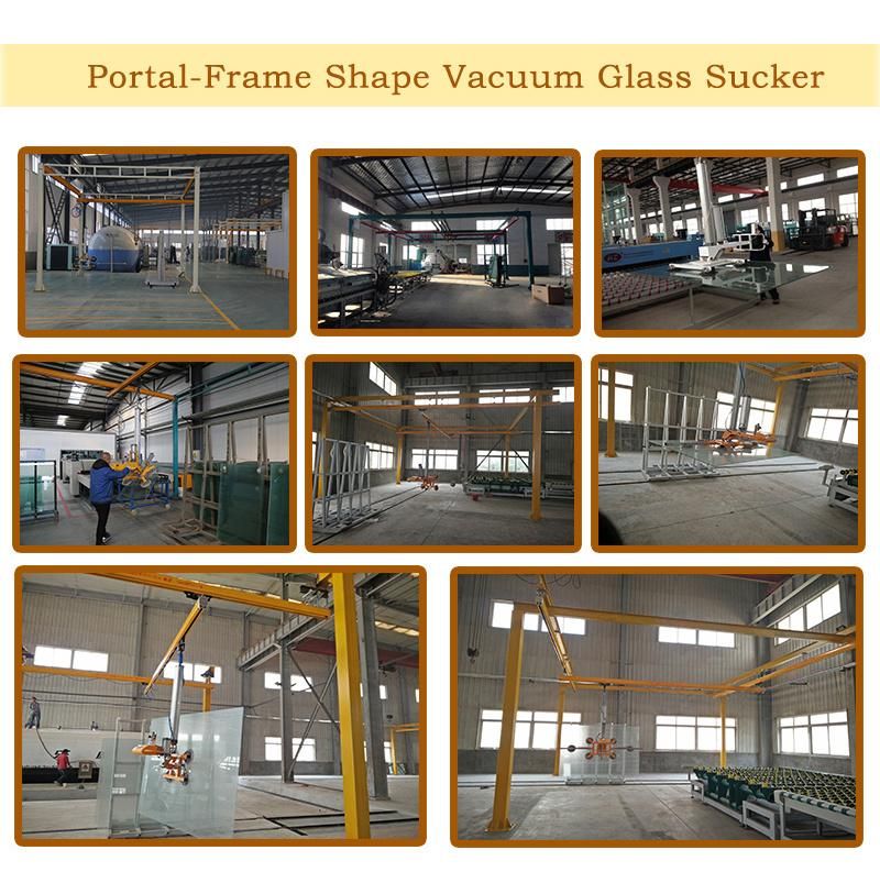 Railling System Vacuum Lifter for Glass Production Line Gantry Crane