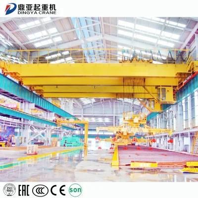 Dy Qd 40 50 60 75 150 100 200 250 300 Ton T Double Beam Girder Overhead Bridge Eot Crane