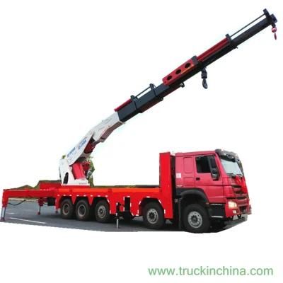 Semi-Knuckle Boom Truck 180ton Knuckle Crane Hoist 90 Tons at 4 Meters, 45 Tons at 8 Meters, 22 Tons at 13.2 Meters Sq3600zb6