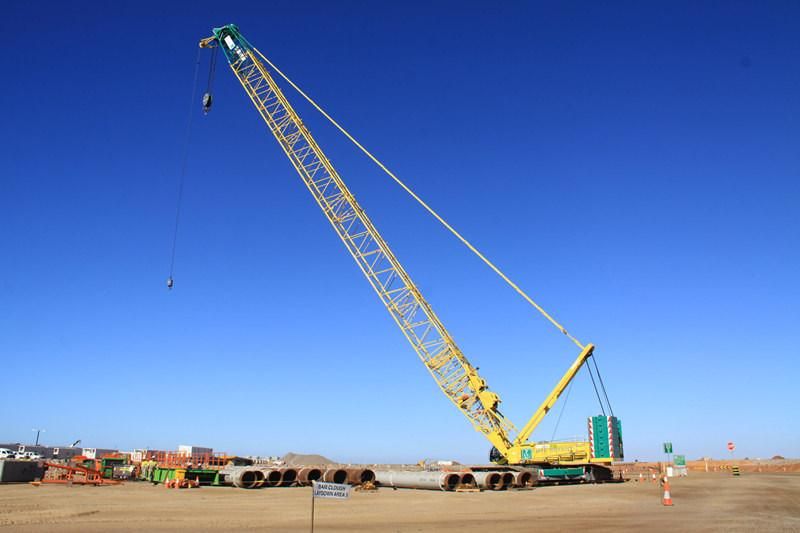 Chinese 100 Tons Crawler Crane Sany Scc1000A in Nigeria