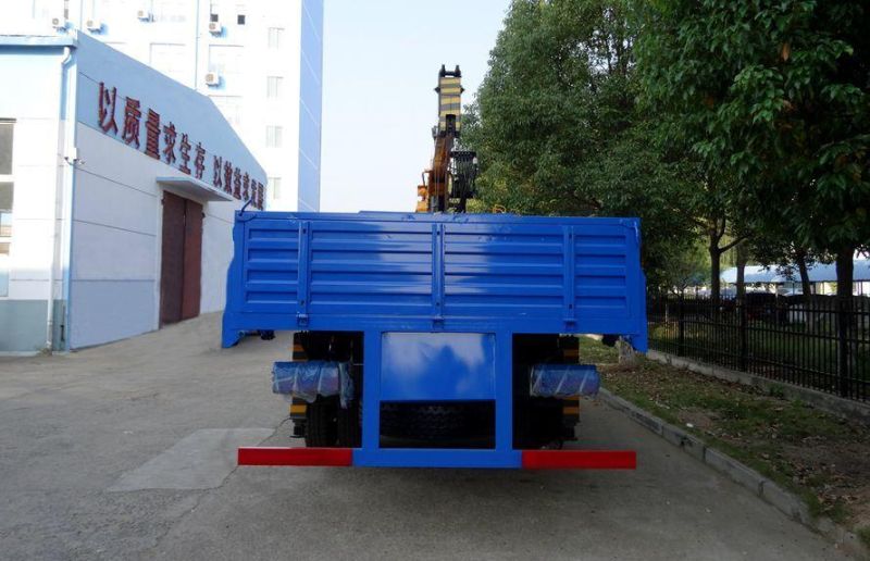 Dongfeng 4X2 Truck with Trucks Crane 6t Heavy Lifting Equipment Mobile Crane 7ton Telescopic Boom Truck Mounted Crane Construction Crane Truck