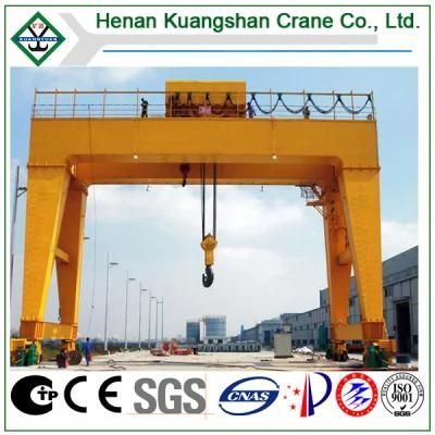 Cabin Control Double Girders Rail Traveling Gantry Crane