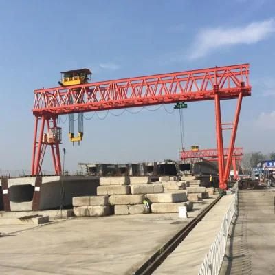 40t Precast Beam Precast Bridge Double Girder Gantry Crane