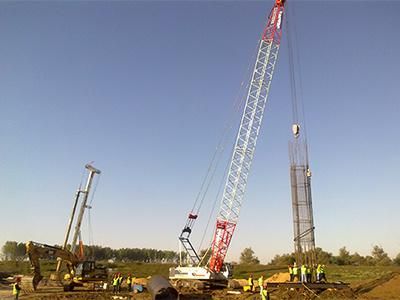 120 Ton Zoomlion T2850-120V Tower Crane 266.5m Cheap Price