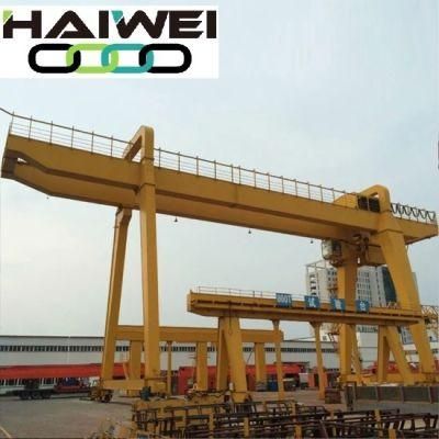 Lifting Equipment Double Girder 100 Ton Gantry Crane with Cabin