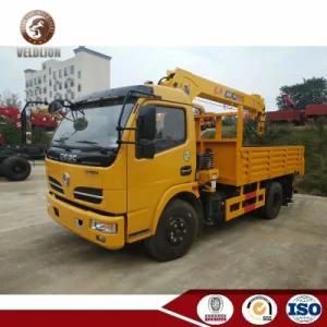 Dongfeng 2 Ton 3.2ton Light Truck with Crane Cheap Price