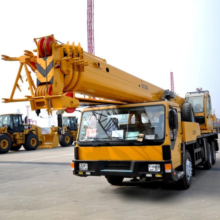 Hot Sale 5 Sections 25ton Mobile Crane Qy25K5d