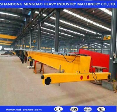 China Manufacturer 1 2 3 4 5 6 7 7.5 8 10 15 20 Ton European Type Low Headroom Hoist Single Girder Beam Overhead Bridge Crane