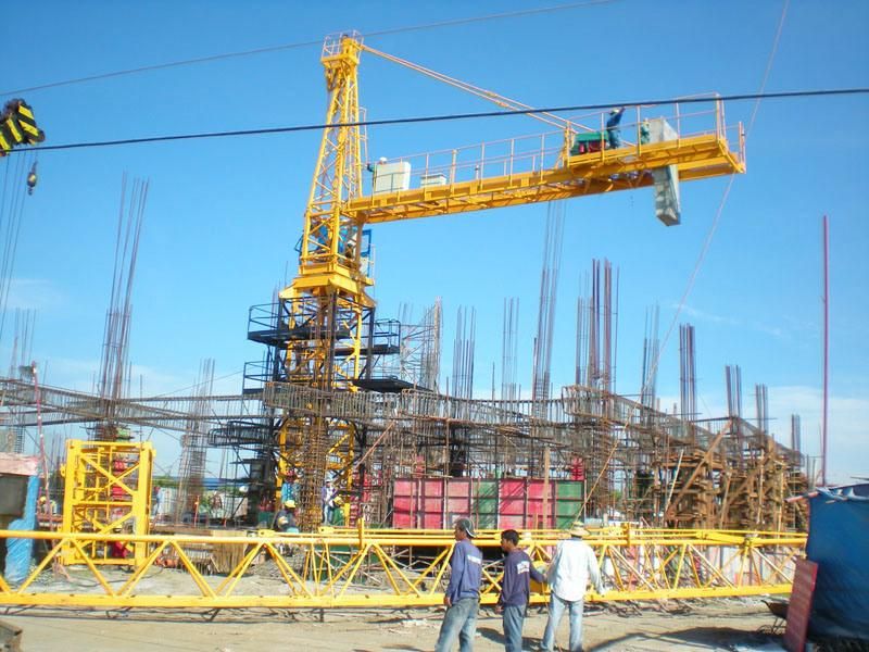 Factory Direct Price Qtz80-6012-6t Building Large Construction Tower Crane