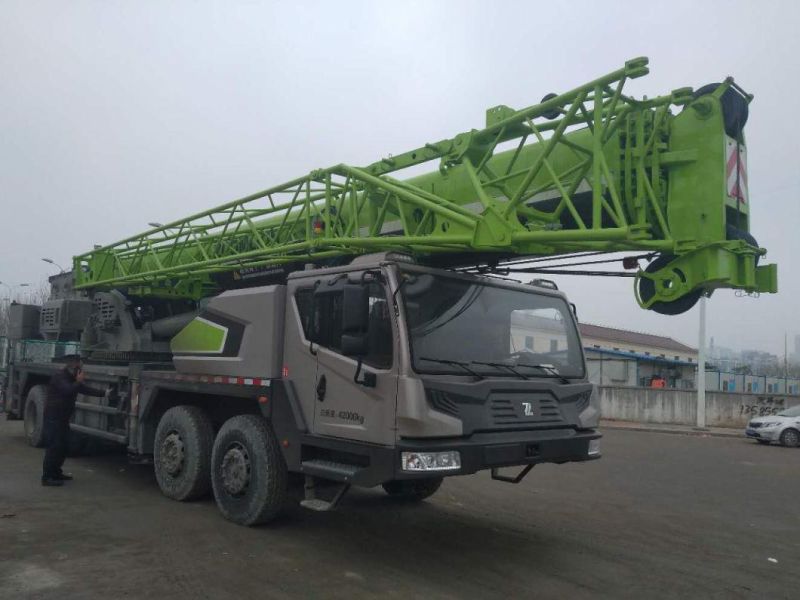 Zoomlion 55ton Mobile Truck Crane with 5 Booms for Sale