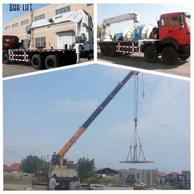 Construction Telescopic Truck Mounted Crane Lattice Boom