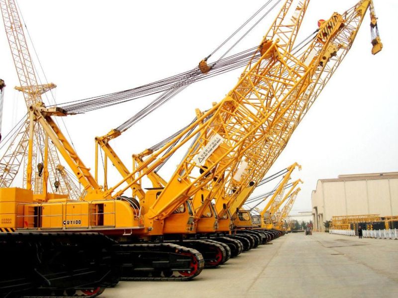 Quy80 80 Ton Volvo Engine Mobile Crawler Crane for Sale