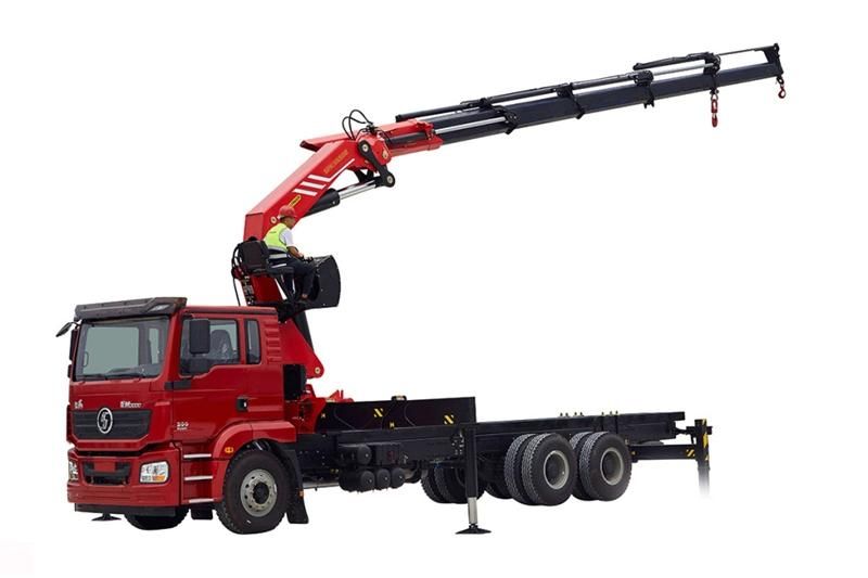 27ton Spk55502 Model Knuckle Boom Crane Hydraulic Mobile Mounted Truck Crane Hydraulic Telescopic Boom Truck Mounted Crane Cargo Crane with Promotion