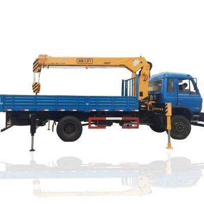 8 Ton Stiff Boom Telescopic Hydraulic Truck Cranes