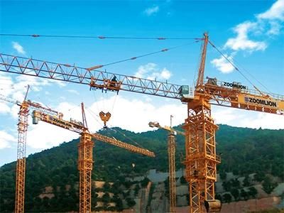 Top Brand Professional L250-20 20ton 60m Luffing-Jib Tower Crane