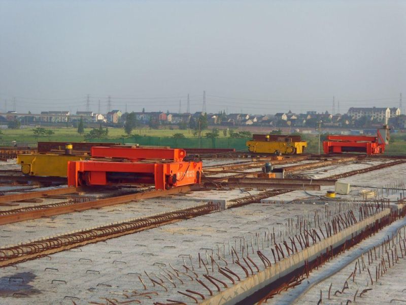 Custom Design Large Equipment Handling Motorized Heavy Duty Flatbed Rail Transfer Car